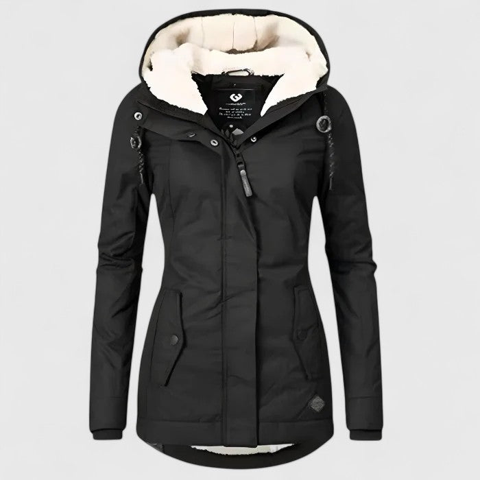 Seravia™ - Veste d'hiver imperméable avec capuche