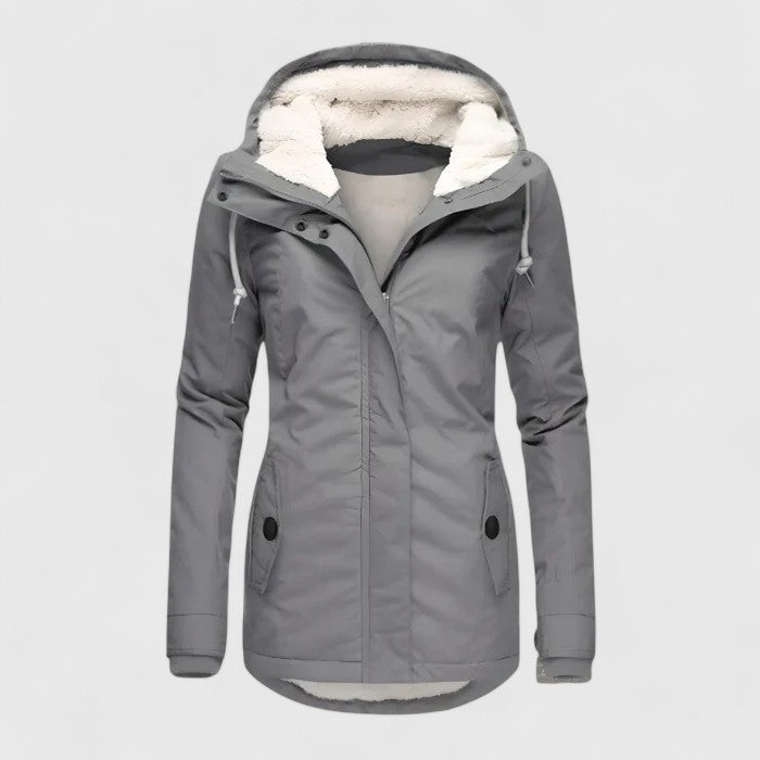 Seravia™ - Veste d'hiver imperméable avec capuche