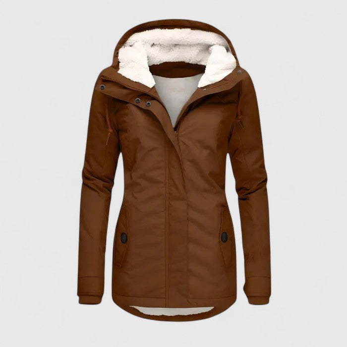 Seravia™ - Veste d'hiver imperméable avec capuche