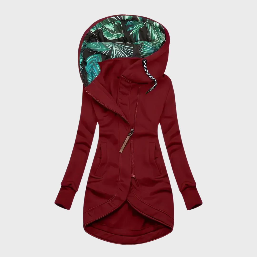 Ute™ | Veste d'hiver élégante et chaude avec capuche