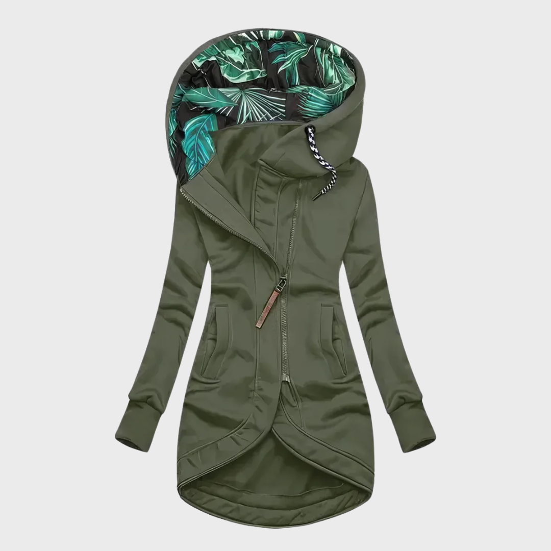 Ute™ | Veste d'hiver élégante et chaude avec capuche