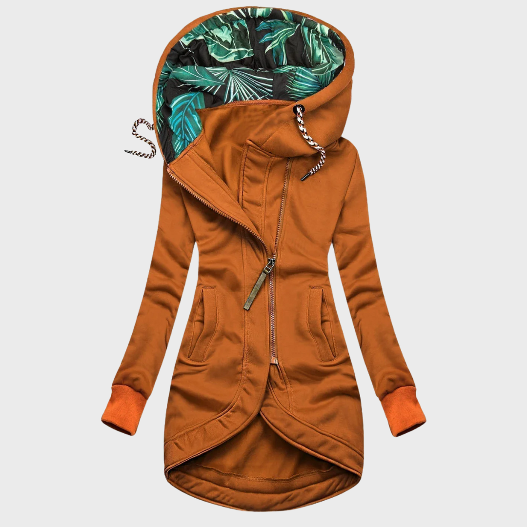 Ute™ | Veste d'hiver élégante et chaude avec capuche