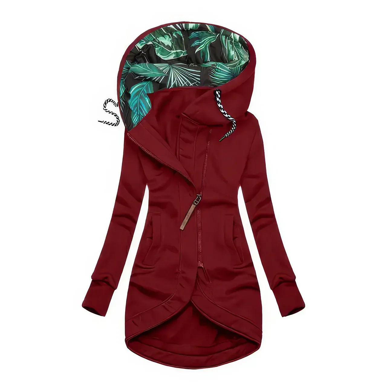 Patricia | Manteau d'Hiver Élégant et Chaud avec Capuche
