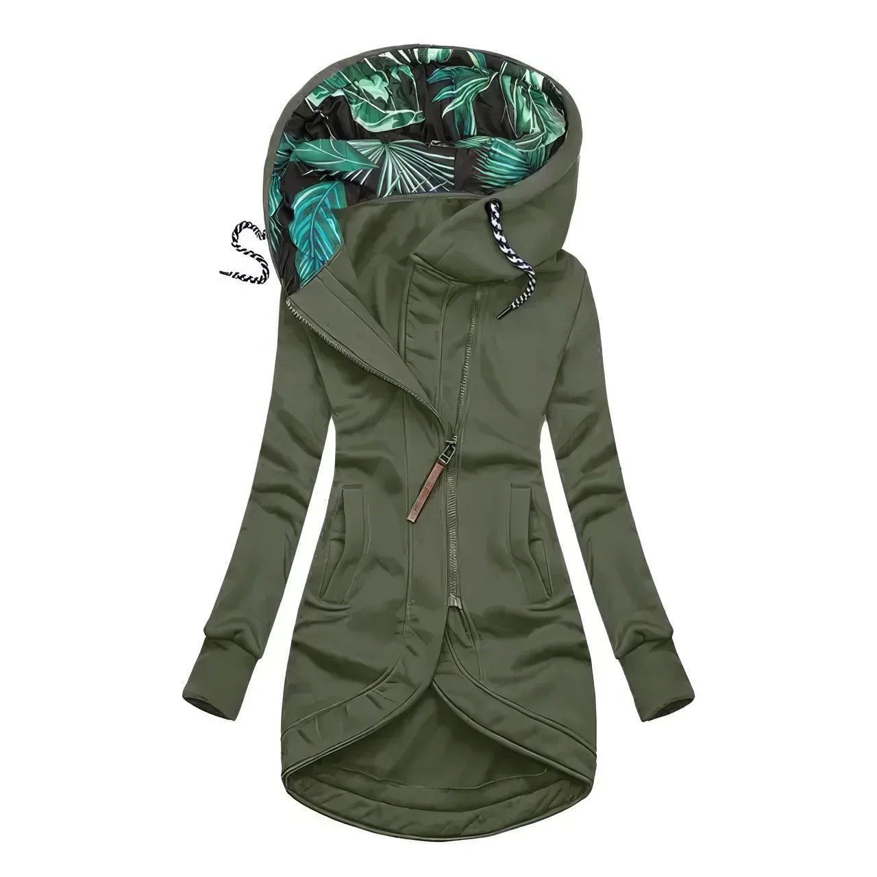 Patricia | Manteau d'Hiver Élégant et Chaud avec Capuche