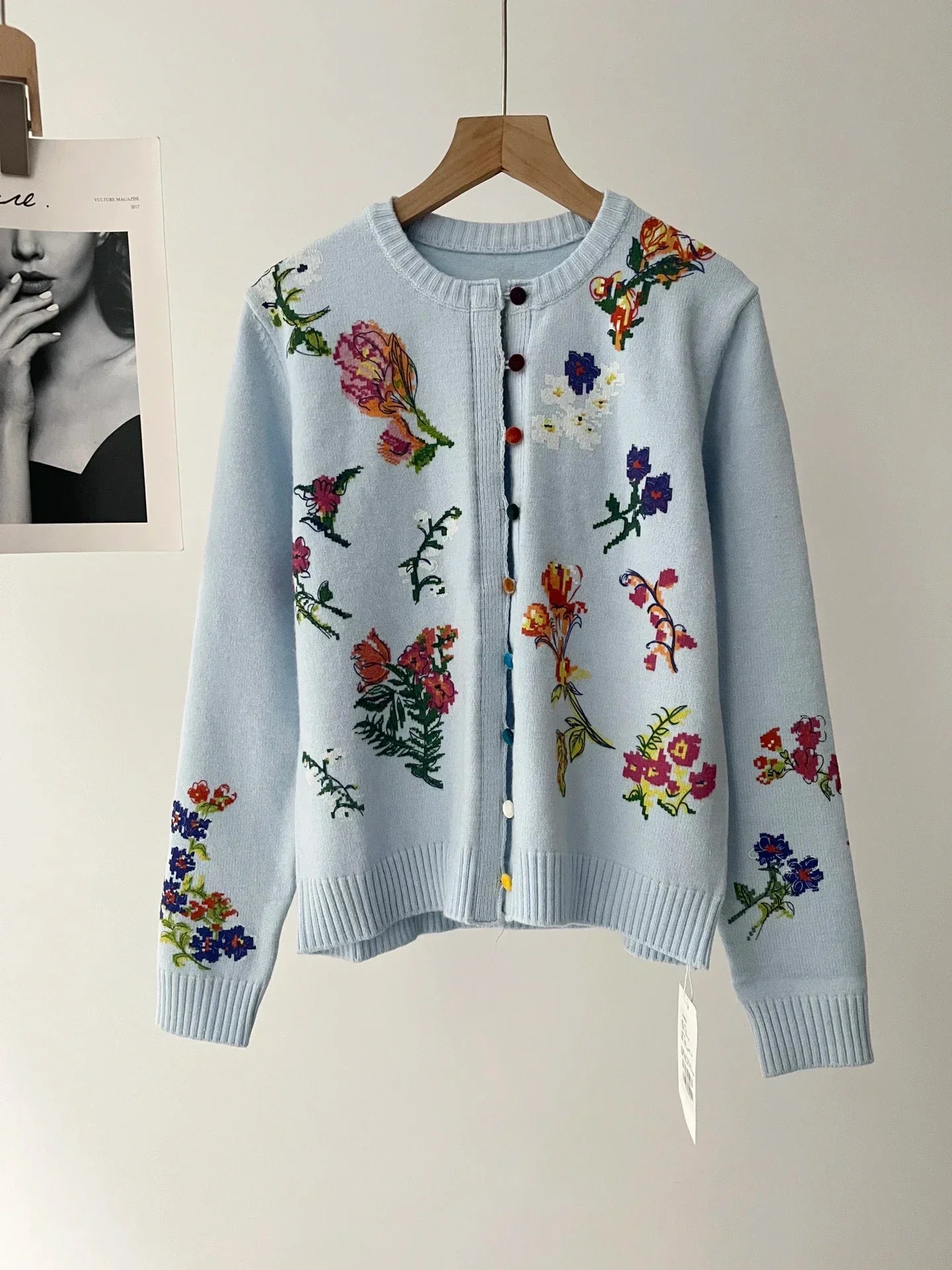 Sahara | Gilet élégant avec fleurs