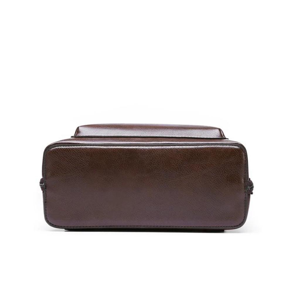 Saskia - Sac à dos classique avec double ouverture à zip