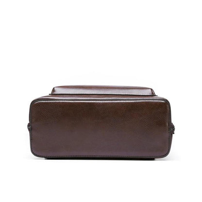 Saskia - Sac à dos classique avec double ouverture à zip