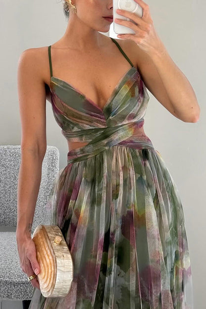 Frostine™ | Robe longue fleurie et romantique