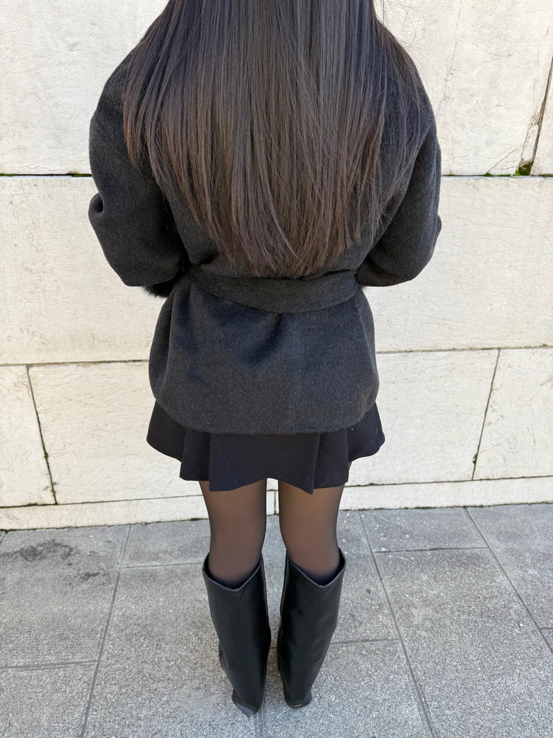 Elena™ | Manteau en Laine Élégant