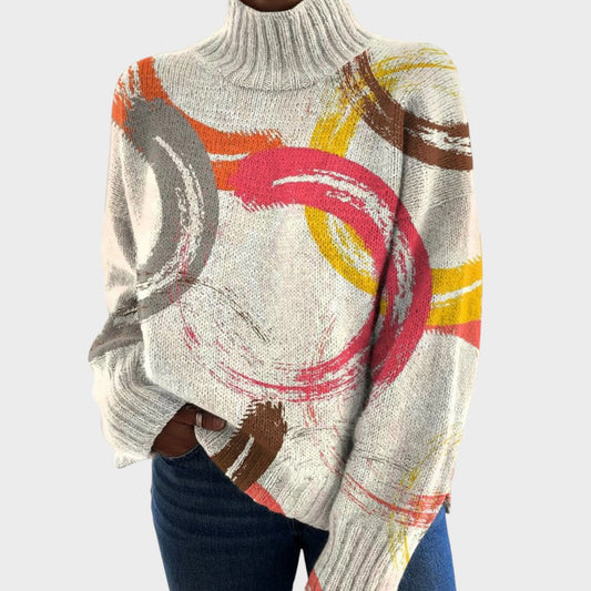 Bojana - T-shirt en Maille Artistique