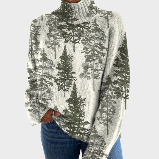 Ana - T-shirt en tricot artistique
