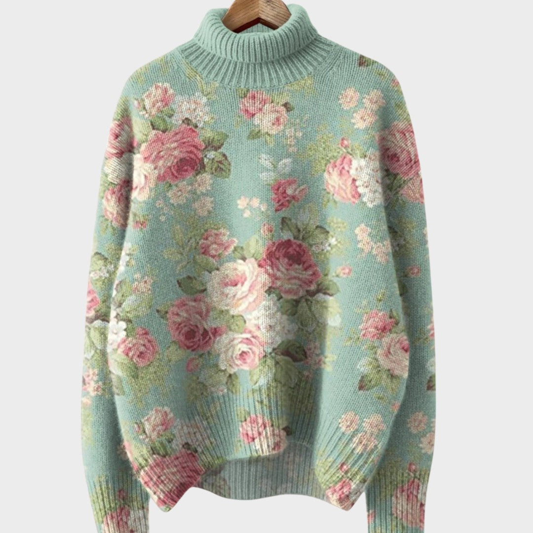 Karmen - T-shirt en Tricot Artistique