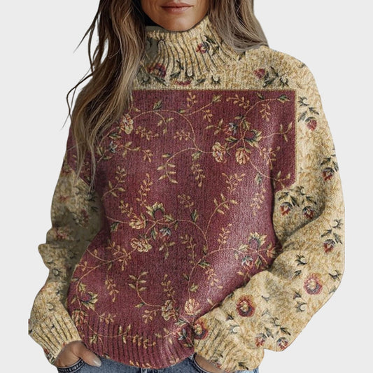 Jelena - T-shirt en Tricot Artisanal