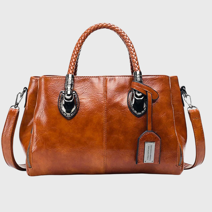 Lyrielle - Élégante Sac de Yoga en Cuir