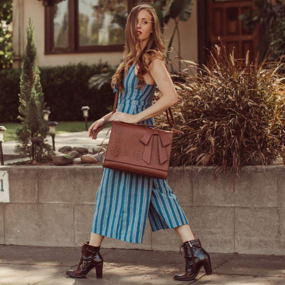 Bernadette – Sac à bandoulière avec nœuds