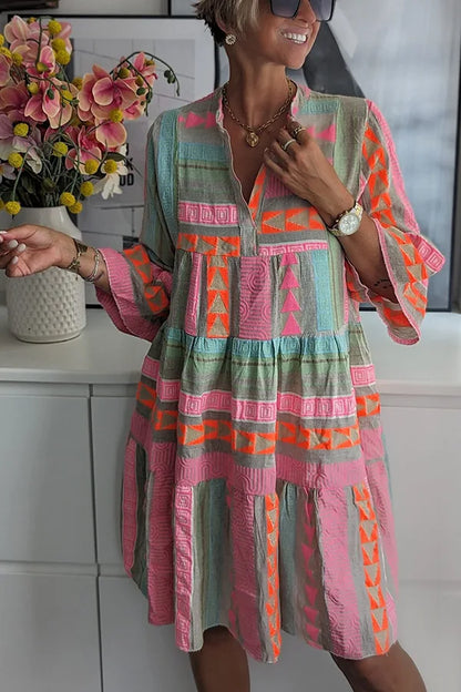 Kiki | Robe Midi Élégante de Printemps (Presque épuisée)