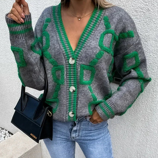 Nanette | Veste tendance à design géométrique