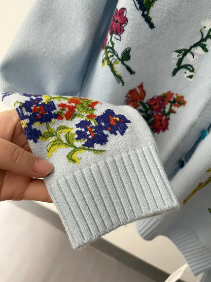 Sahara | Gilet élégant avec fleurs