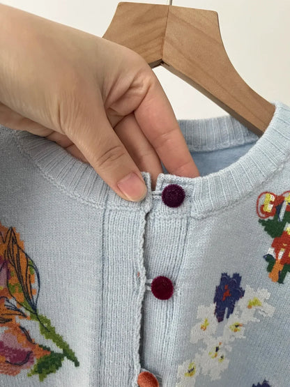 Sahara | Gilet élégant avec fleurs