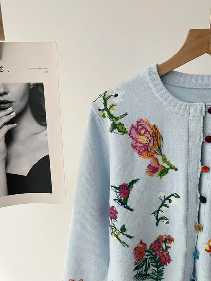 Sahara | Gilet élégant avec fleurs