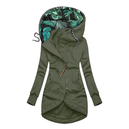 Patricia | Manteau d'Hiver Élégant et Chaud avec Capuche