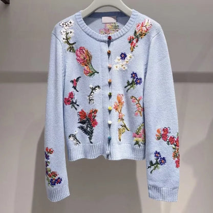 Sahara | Gilet élégant avec fleurs