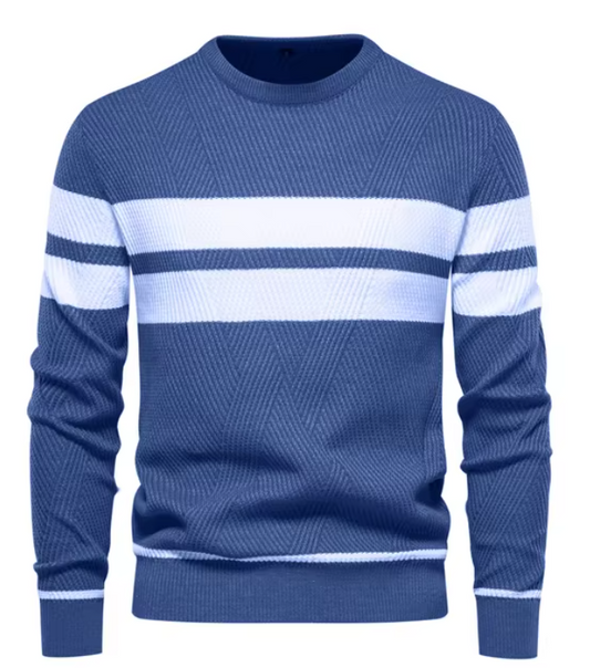 Pull élégant pour hommes avec motif en chevrons