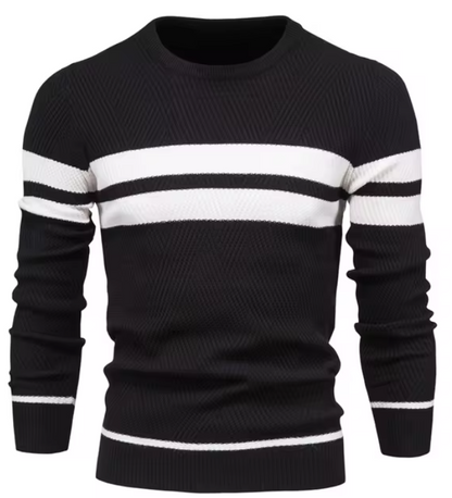 Pull élégant pour hommes avec motif en chevrons
