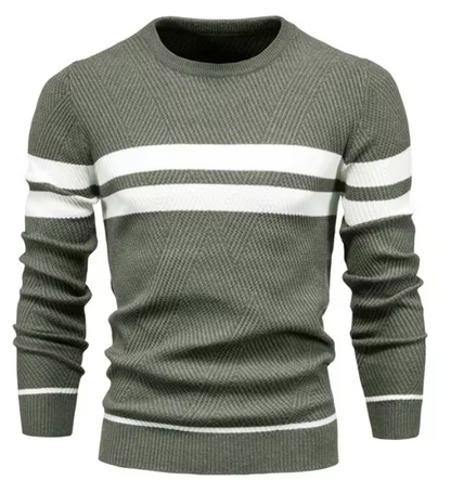 Pull élégant pour hommes avec motif en chevrons