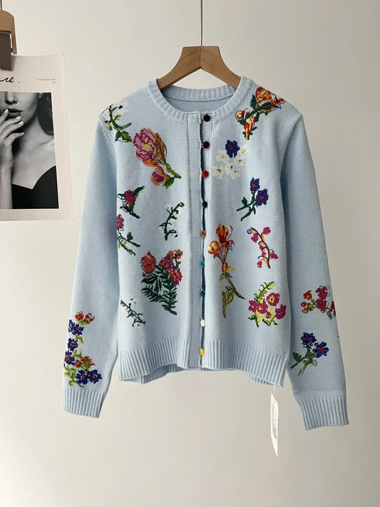 Sahara | Gilet élégant avec fleurs