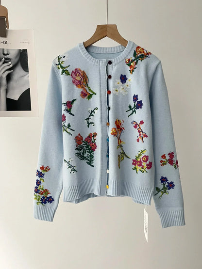 Sahara | Gilet élégant avec fleurs