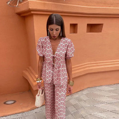 Élodie | Ensemble d’été chic deux pièces