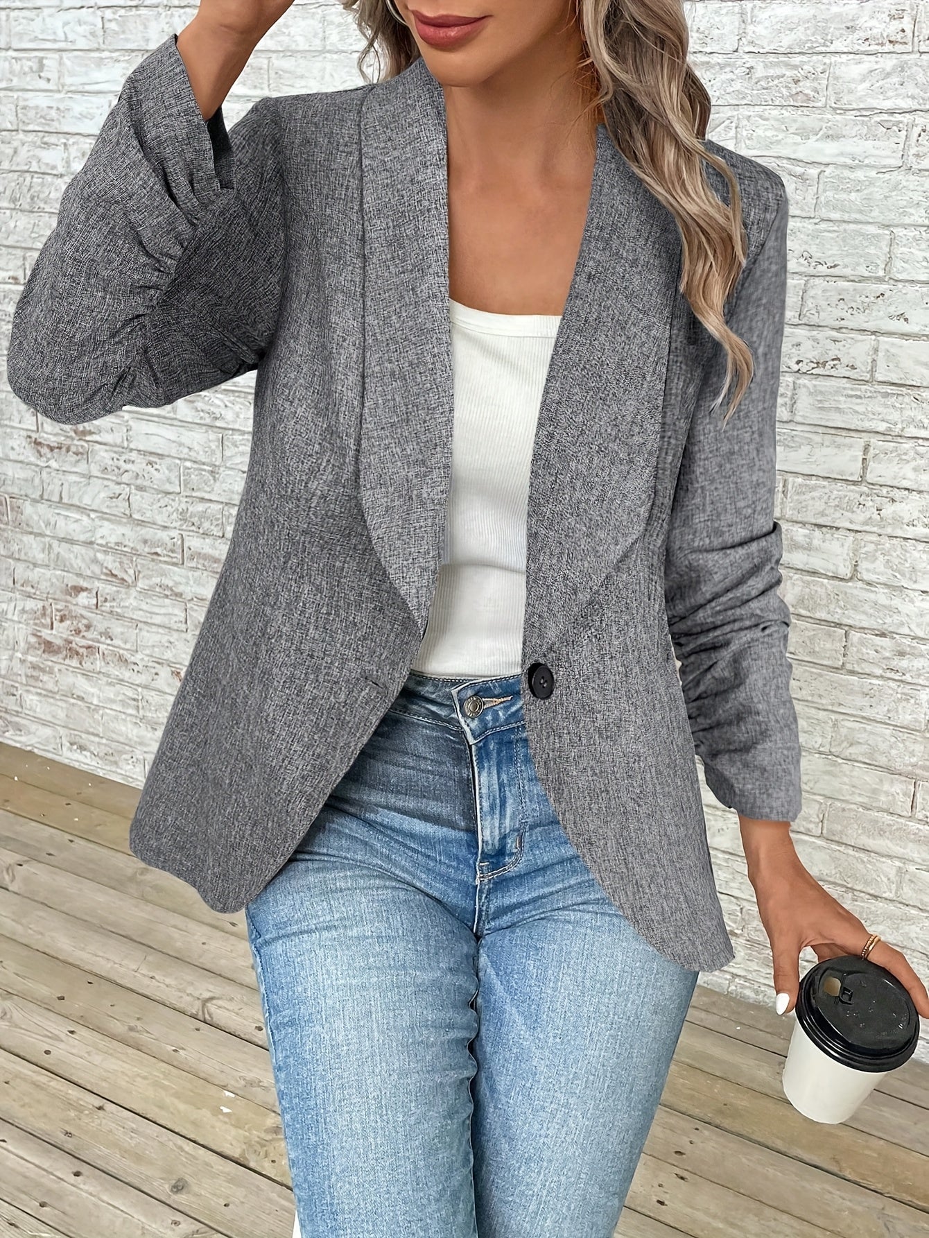Noémie™ | Blazer Élégance Moderne