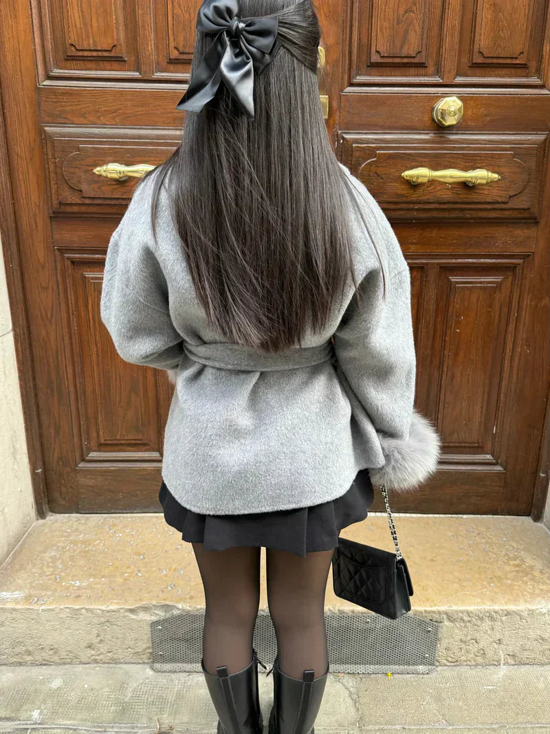 Elena™ | Manteau en Laine Élégant